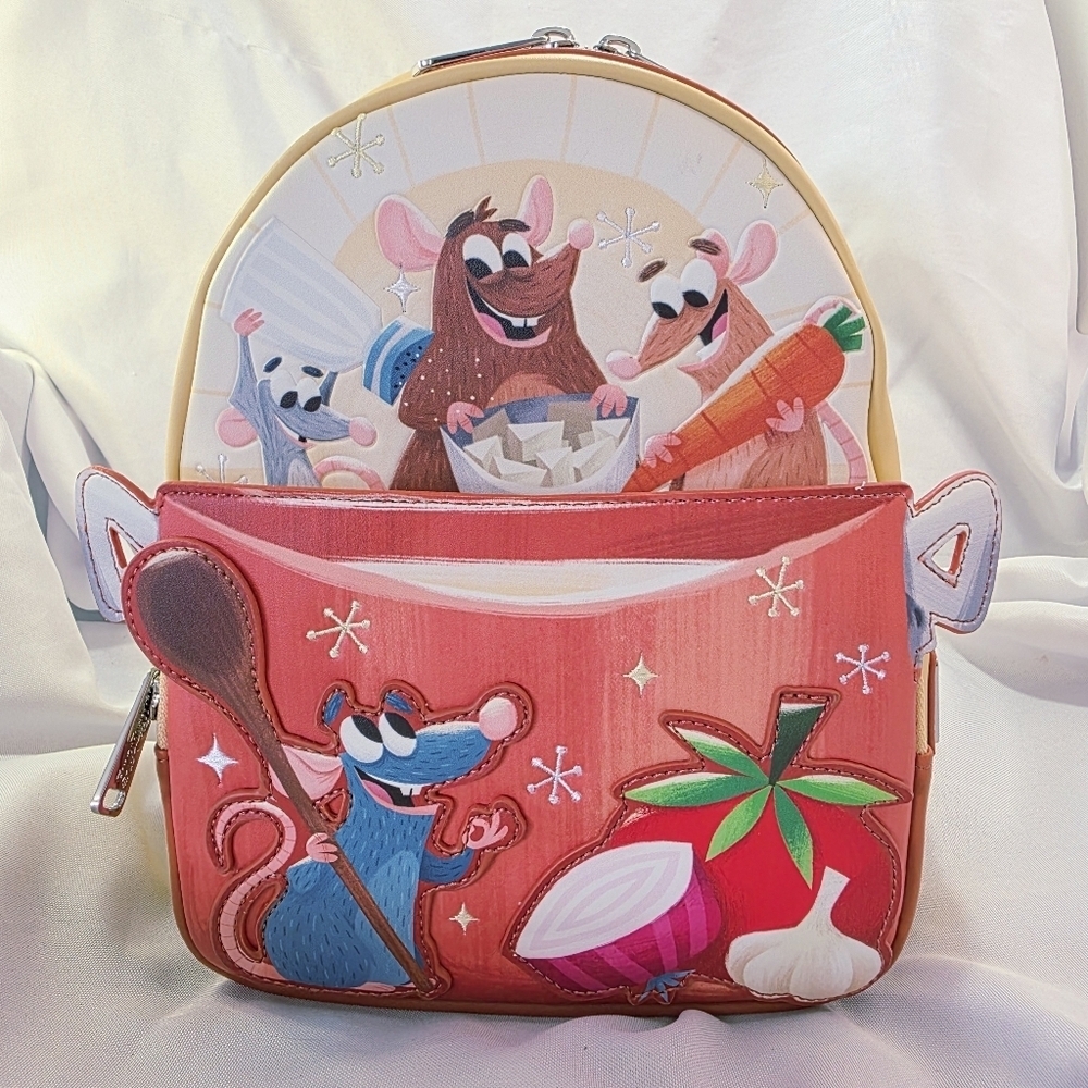 Disney Pixar Ratatouille Loungefly Backpack Cooking Pot